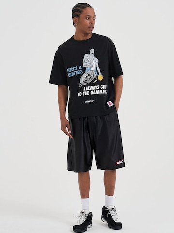 AND1 T-Shirt 'Gameless Trash Talk' in Schwarz