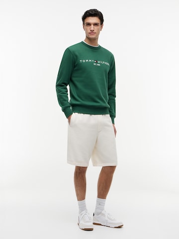 TOMMY HILFIGER Суичър в зелено