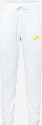 Tapered Pantaloni sport 'Air' de la Nike Sportswear pe albastru: față