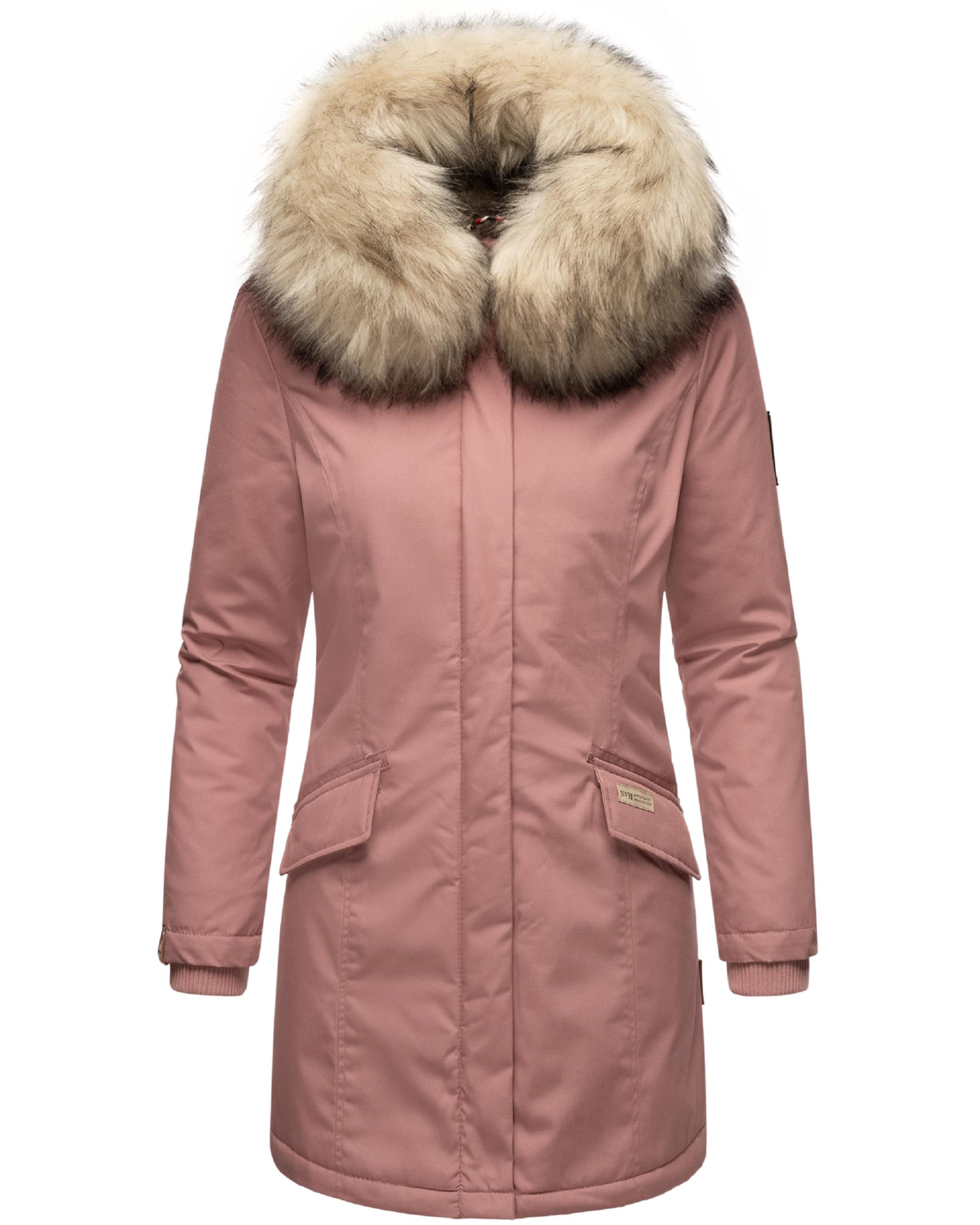Manteau d’hiver 'Cristal' NAVAHOO en rose