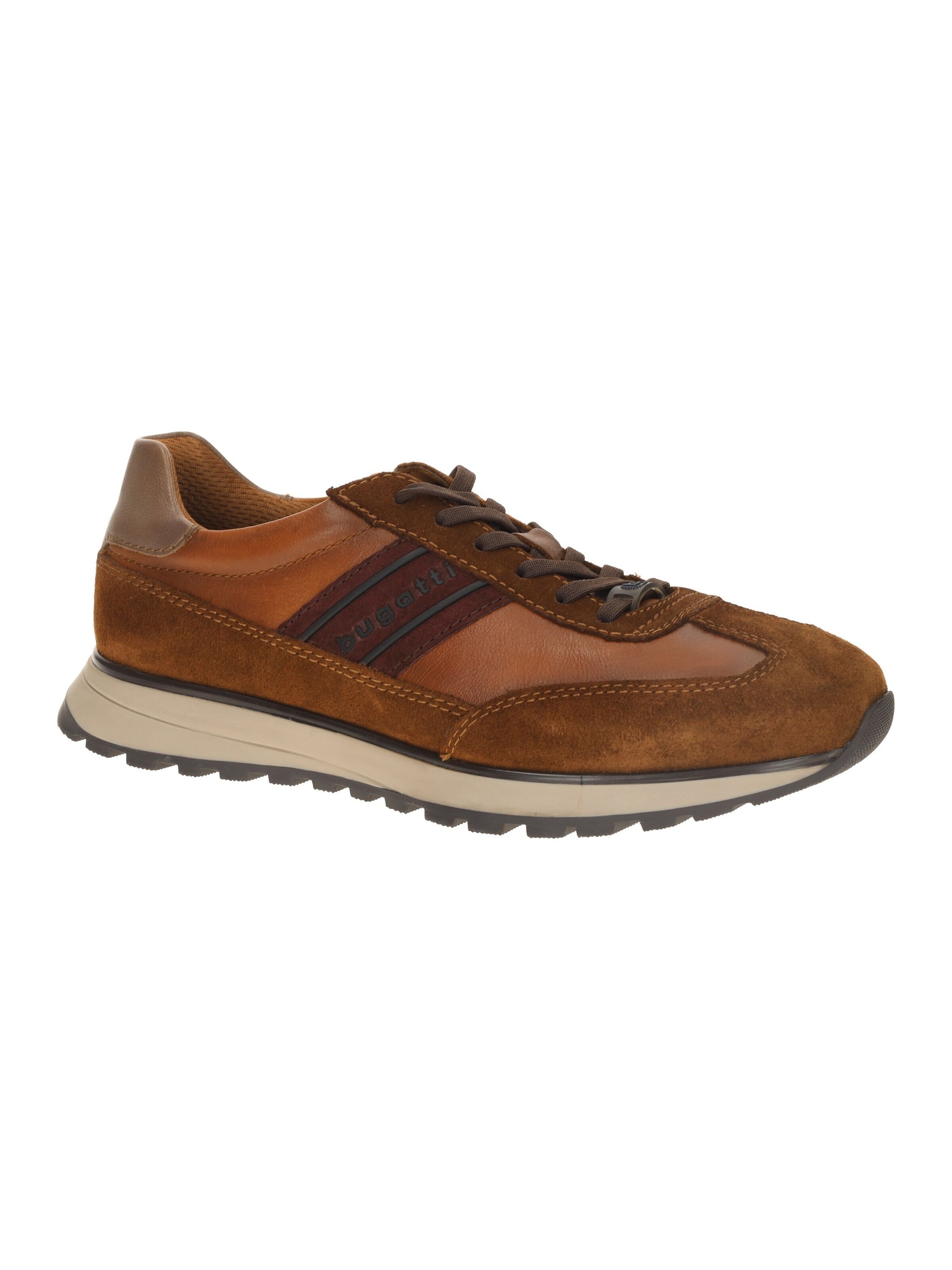 bugatti Sneakers 'bugatti Schuhe Sneakers braun cognac AWC03' in Brown: front