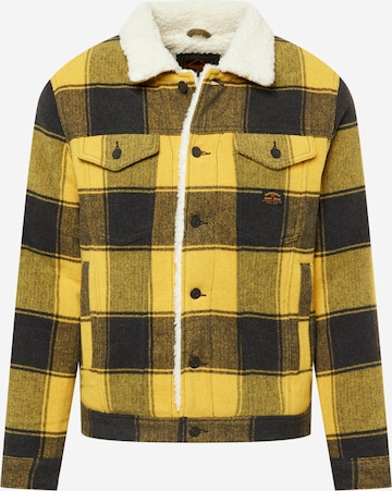 Superdry Between-season jacket 'Highwayman' in Yellow: front
