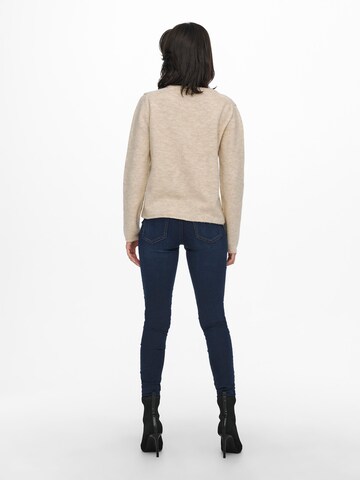 JDY Sweater 'Rubi' in Beige