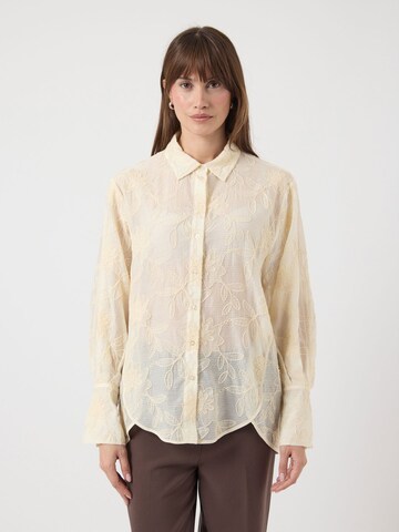 YAS Bluse i gul: forside