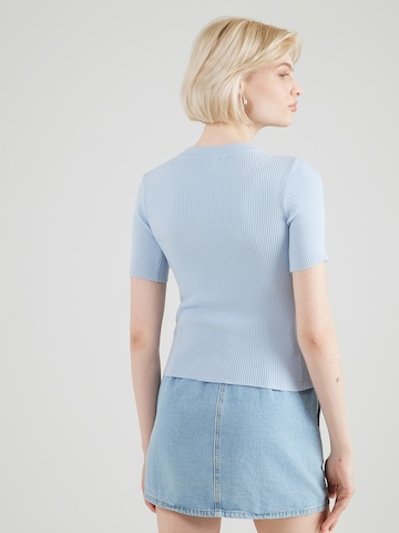 mėlyna PIECES Megztinis