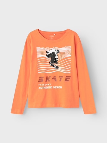 NAME IT Shirt 'VAGNO' in Oranje