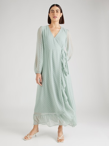 Robe 'EDEE' VILA en vert : devant