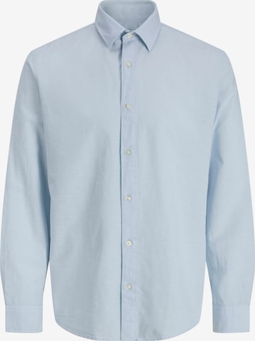 Jack & Jones Junior Regular fit Button up shirt 'JJEBREEZE' in Blue: front