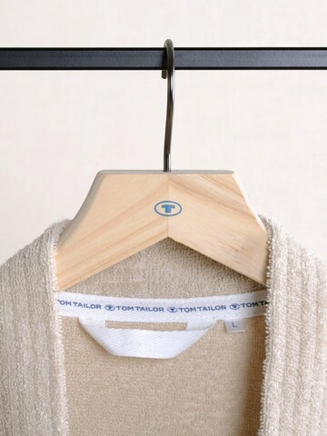 TOM TAILOR Long Bathrobe in Beige