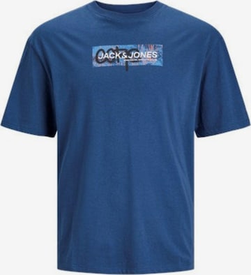 JACK & JONES Shirt 'AOP' in Blauw: voorkant