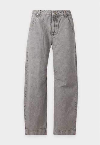 Barrel Jean 'ROXANE' BOSS en gris : devant