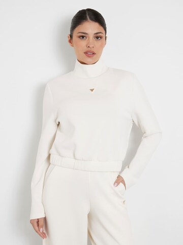 GUESS Свитшот 'Olympe' в Бежевый: спереди