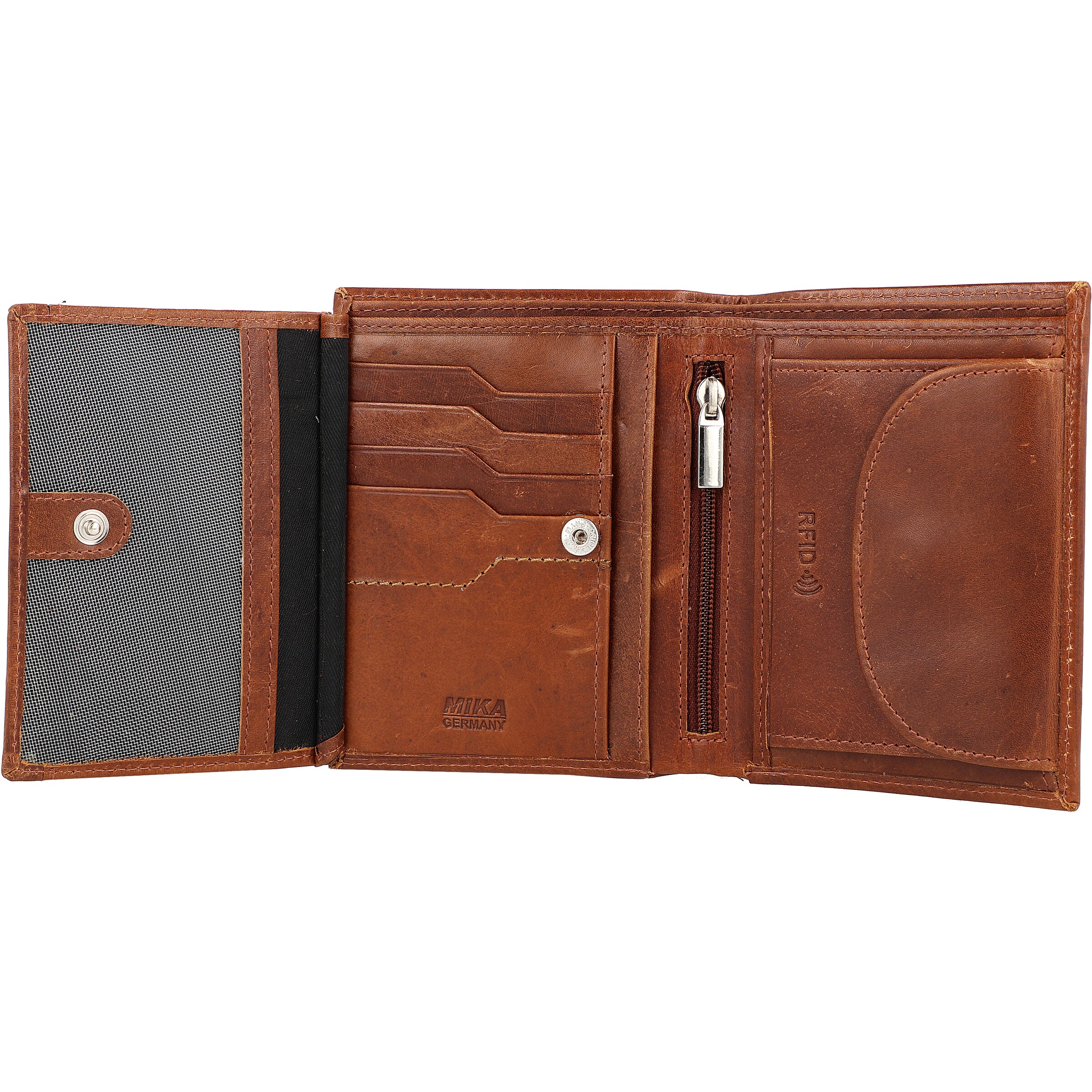MIKA Geldbörse in Braun