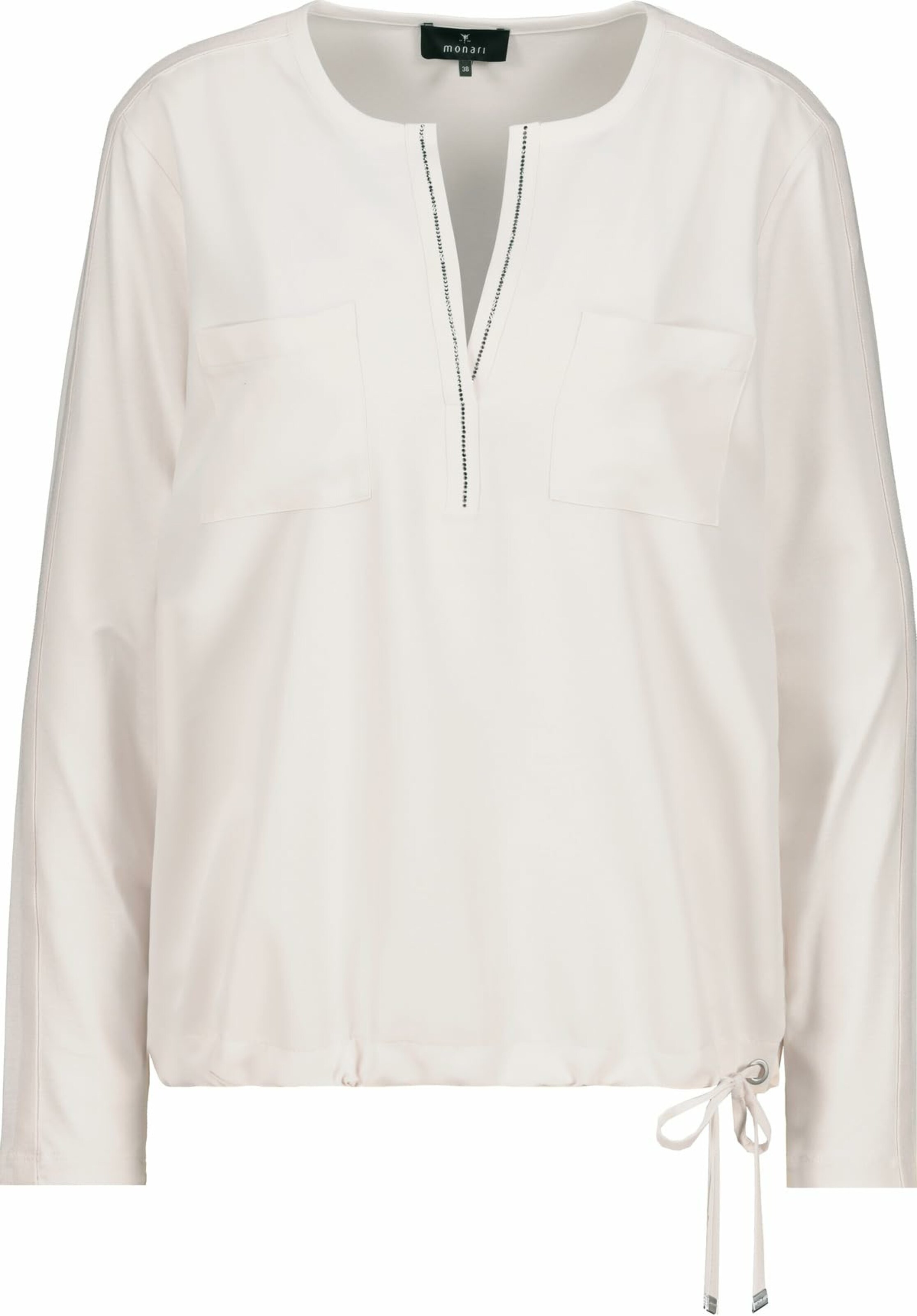 monari Bluse in Weiß: Vorderseite