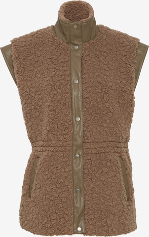 b.young Vest 'BYANAMAJ' i brun: forside