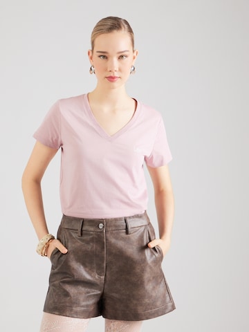 Lee Tričko - Fialová: predná strana