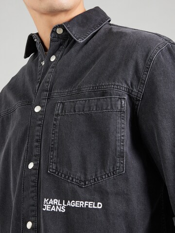 Coupe regular Chemise KARL LAGERFELD JEANS en gris