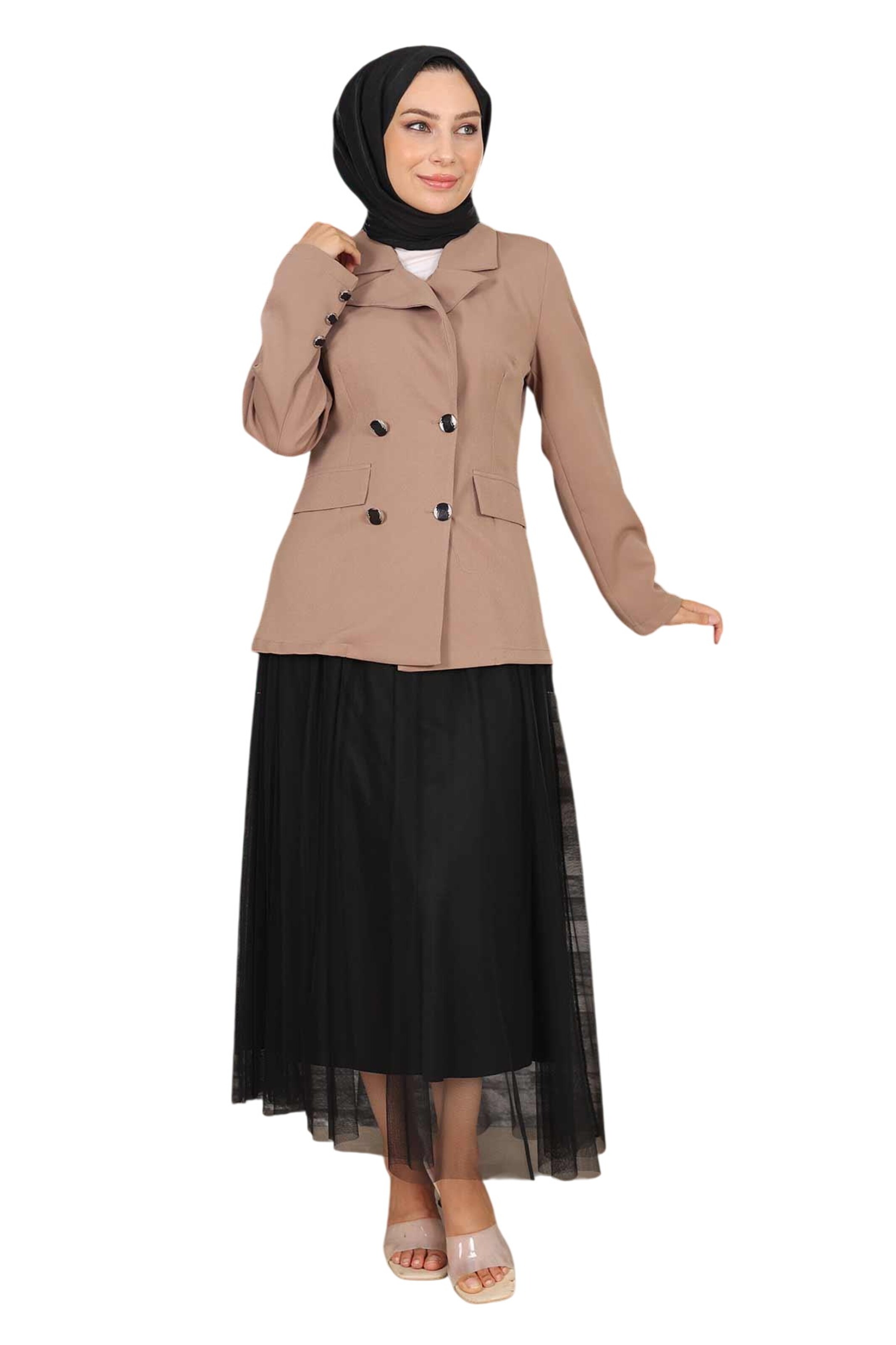 MODAMIHRAM Kostüm in Beige