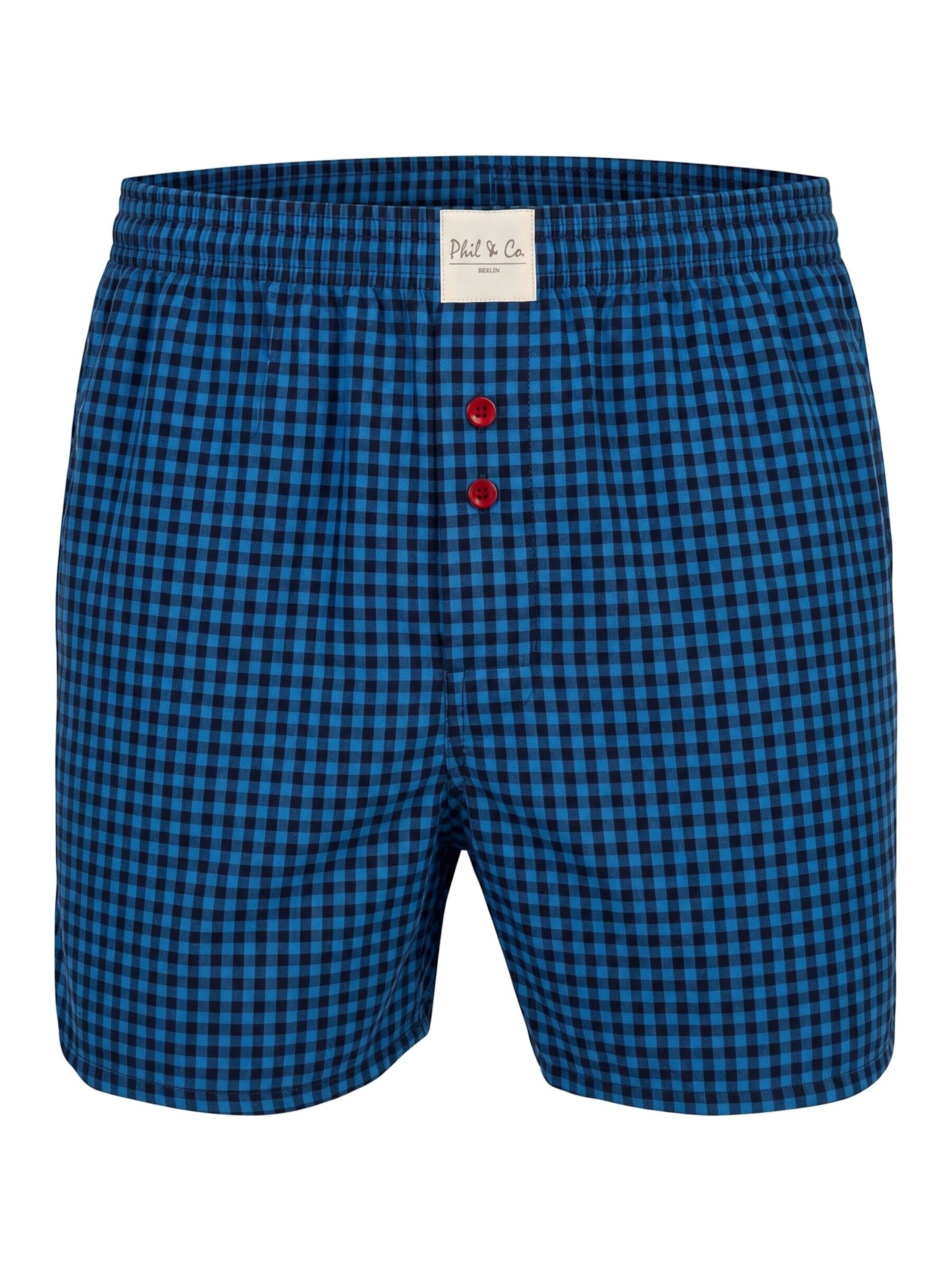 Phil & Co. Berlin Boxershorts 'Phil & Co. Berlin Men's Woven Boxers 12 Pack – Loose Fit Boxer Shorts – 60% Cotton & 40% Polyester – Breathable, Wrinkle-Resistant & Easy Care' in Gemengde kleuren