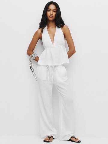 Pull&Bear Topp i vit