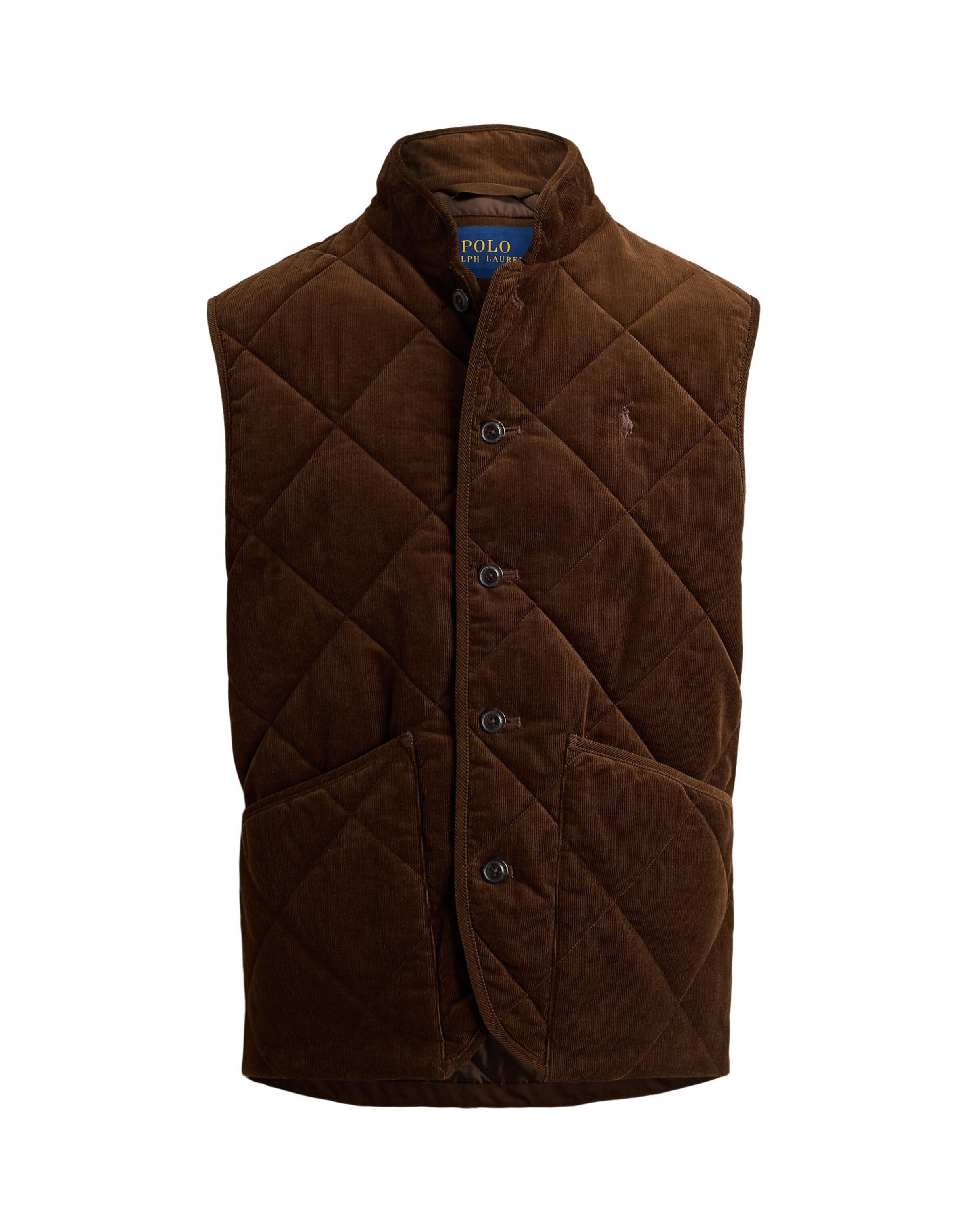 Polo Ralph Lauren Vest in Brown: front
