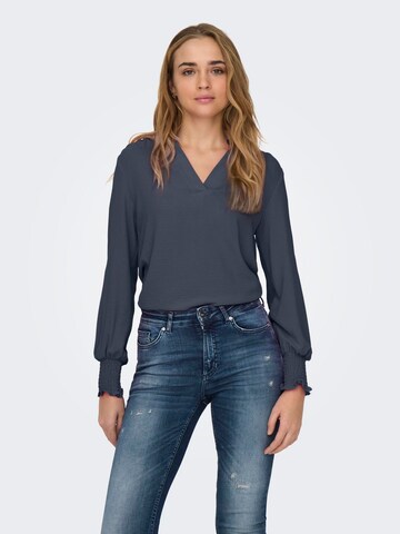 ONLYBluza 'ONLMETTE' - plava boja: prednji dio
