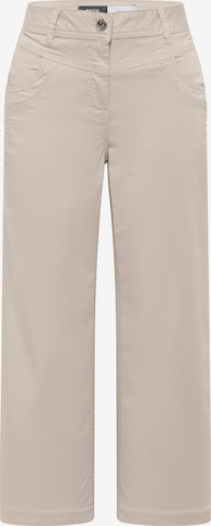 CECIL Wide Leg Hose 'Neele' in Beige: Vorderseite