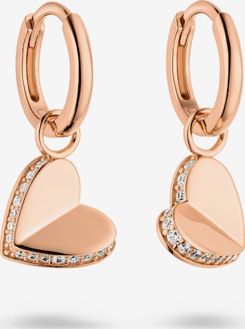 Boucles d'oreilles s.Oliver en or : devant