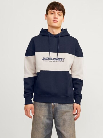 JACK & JONES - Sweatshirt 'JJELegacy' em azul: frente
