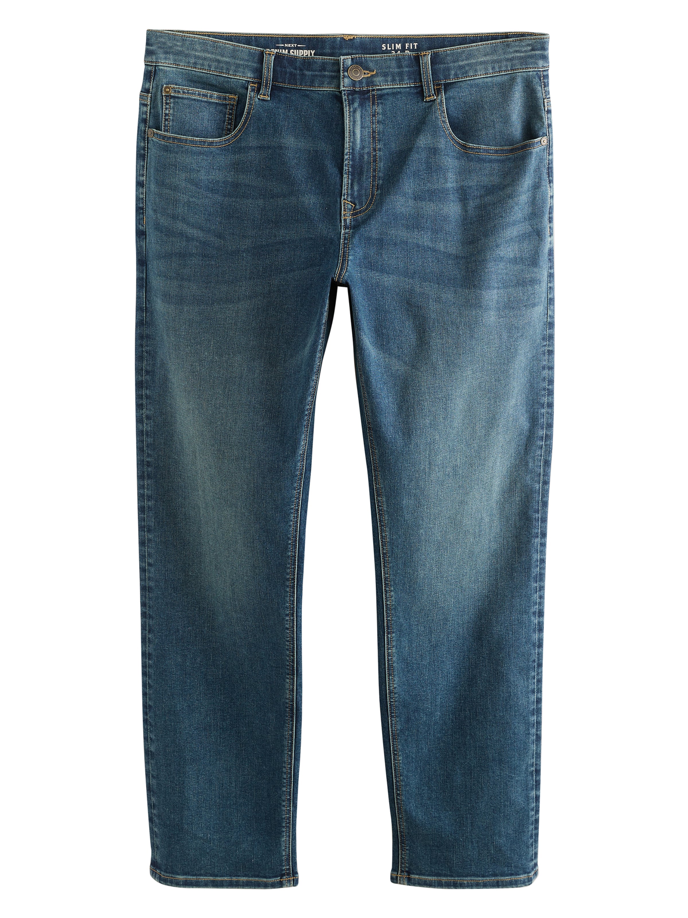 Next Štandardný strih Džínsy - Modrá: predná strana