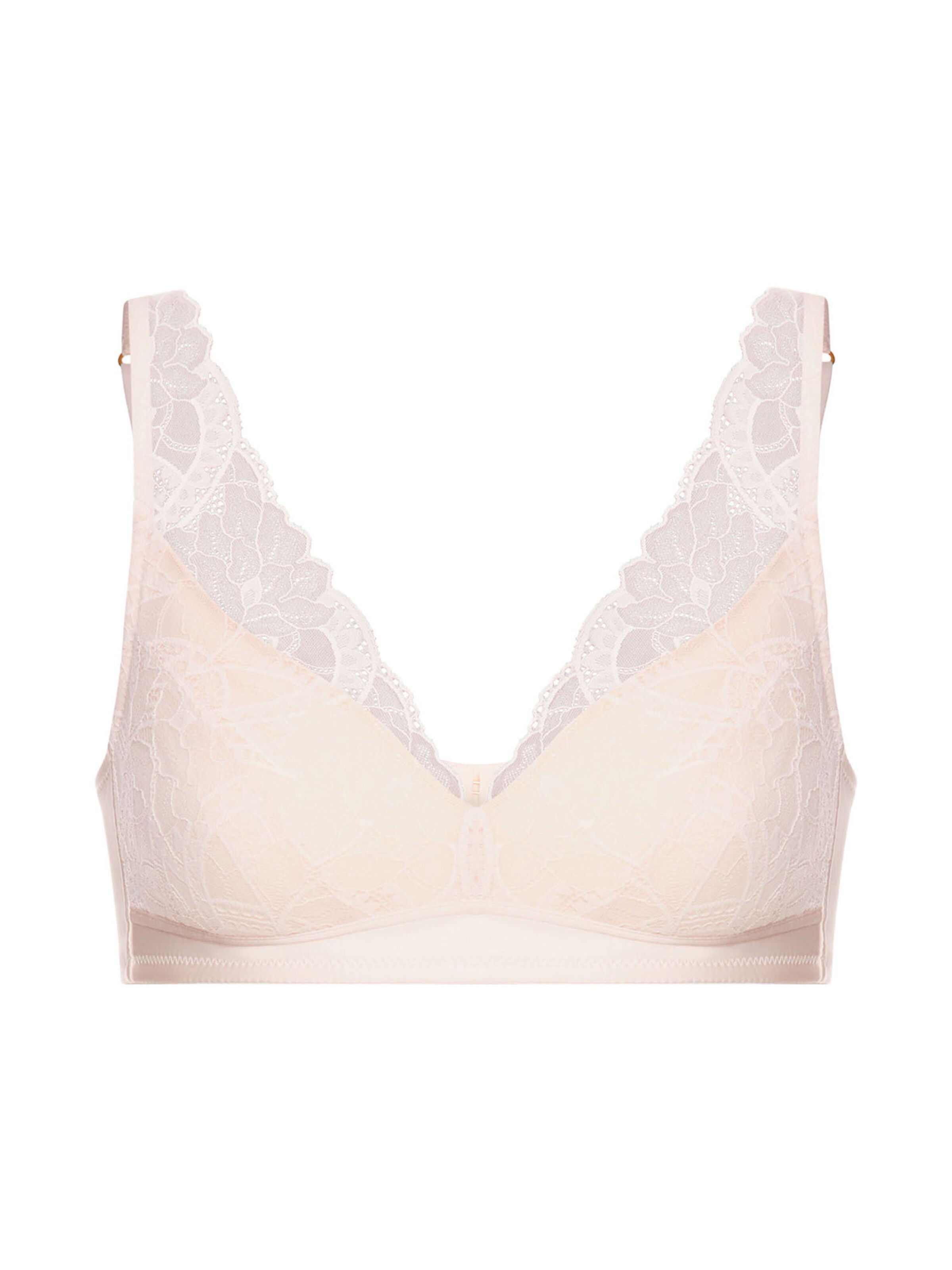 Hanro Bra ' Azelia ' in 90 in Cream / Light pink, Item view