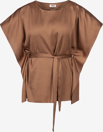Karko Blouse 'TALA' in Brown: front