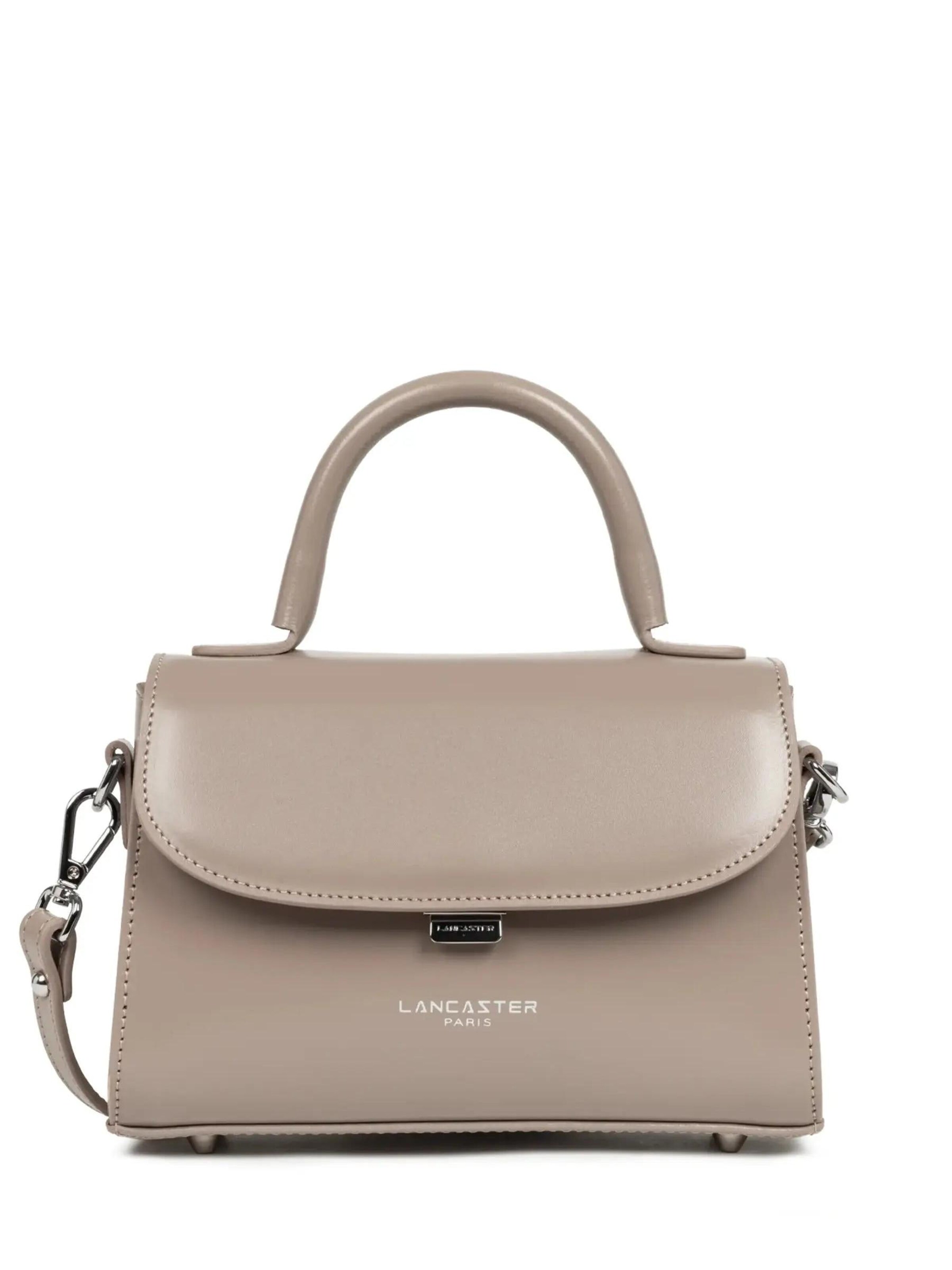 Sacs à main 'Lancaster Sac À Main Suave Even S 433-16 Galet Foncé' LANCASTER Paris en gris : devant