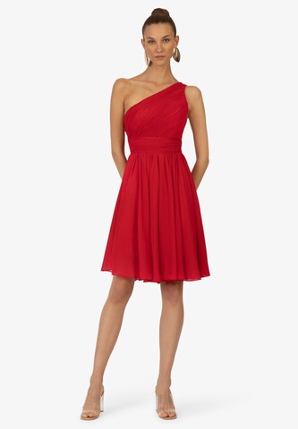 raudona Kraimod Kokteilinė suknelė