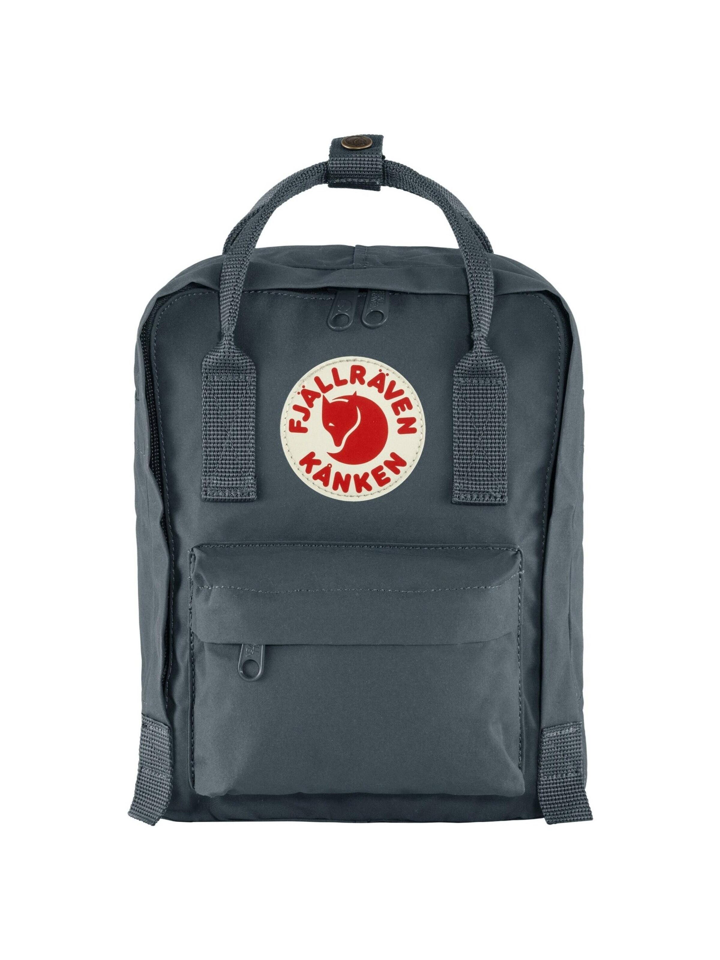 FJALLRAVEN Rucksack 'Kånken Mini' in Grau: Vorderseite