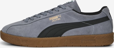 PUMA Baskets basses 'Delphin' en or / gris / noir, Vue avec produit