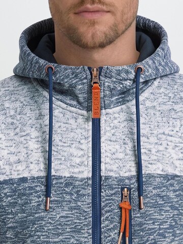 BLEND Fleecejacke 'BHPinheiro' in Blau