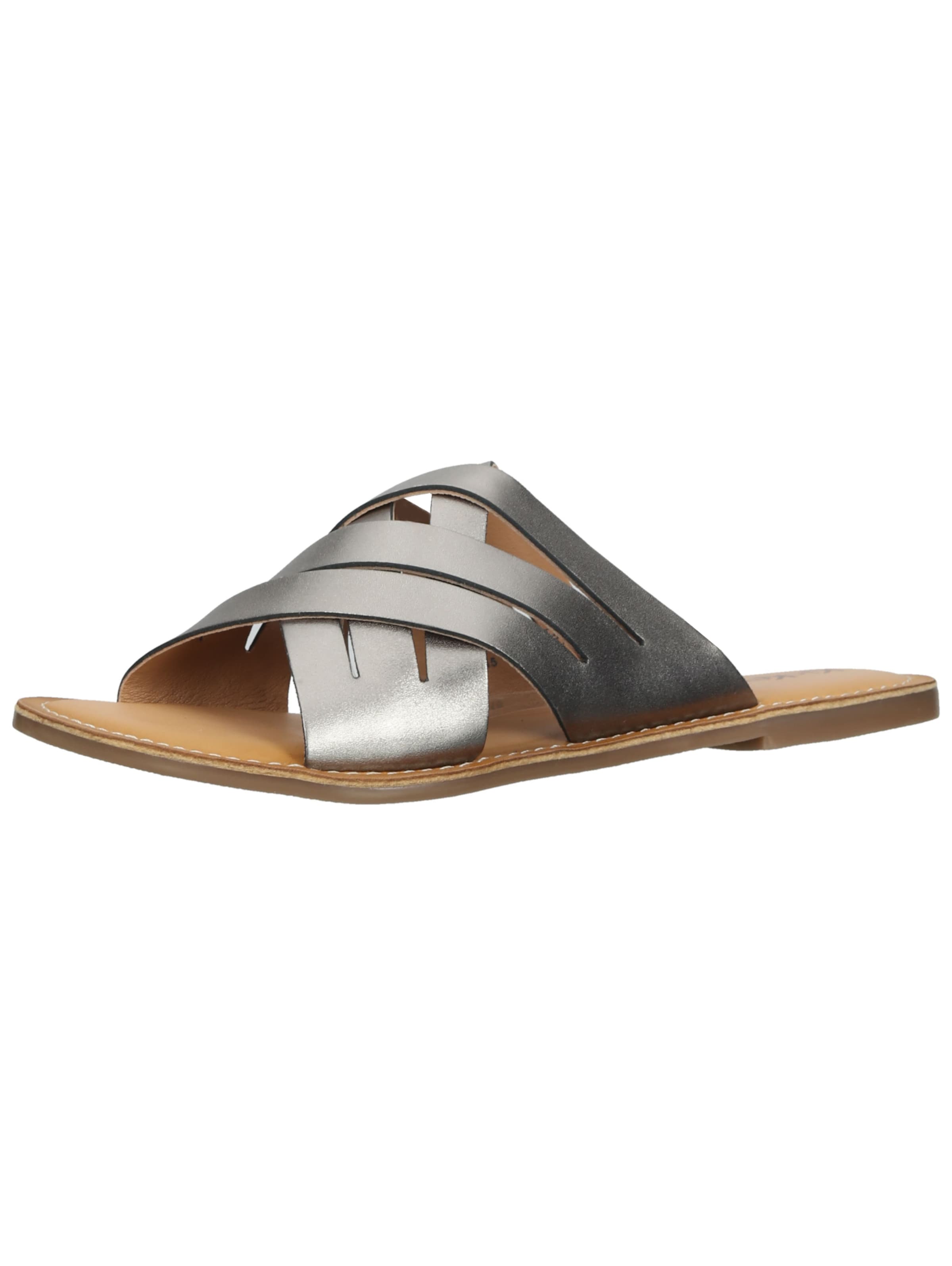 Zoccoletto di Kickers in grigio: frontale