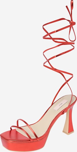 NLY by Nelly Remmisandaalit värissä punainen, Tuotenäkymä