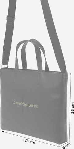 Calvin Klein Jeans Nákupní taška – černá