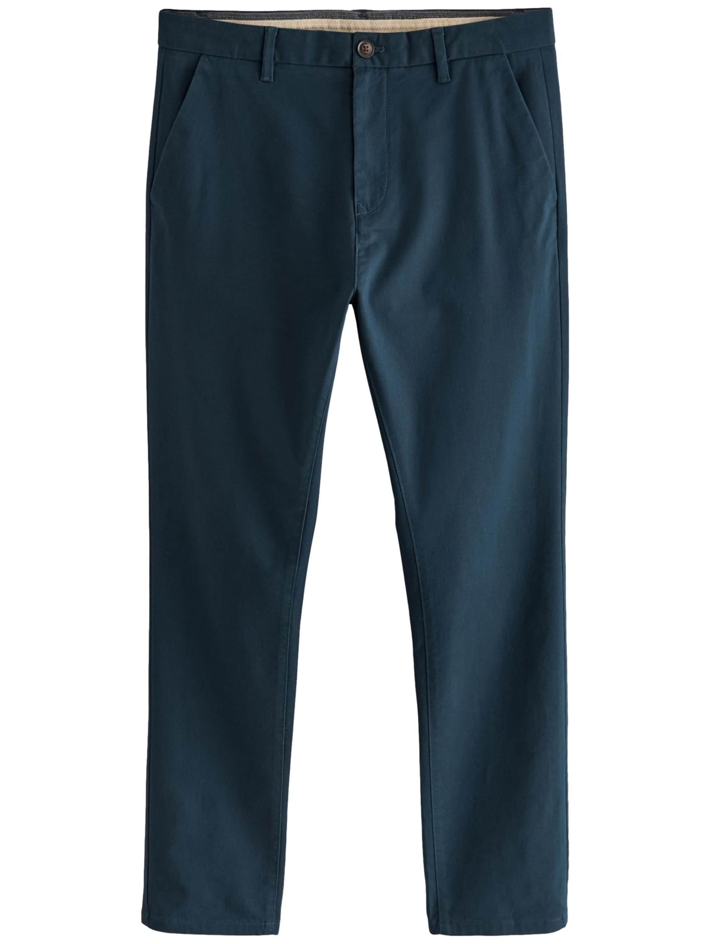 Next Regular Chino trousers in Blue: front