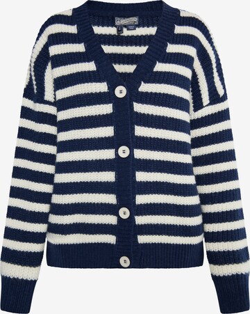 Cardigan DreiMaster Vintage en bleu : devant