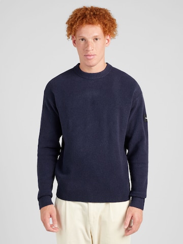 Calvin Klein Sweater in Blue: front