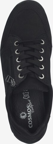 COSMOS COMFORT Athletic Lace-Up Shoes in Black