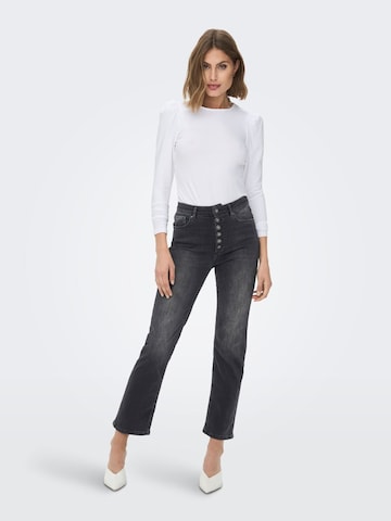 ONLY Flared Jeans in Zwart