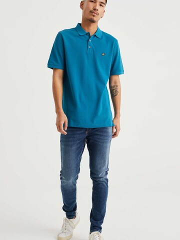 T-Shirt WE Fashion en bleu