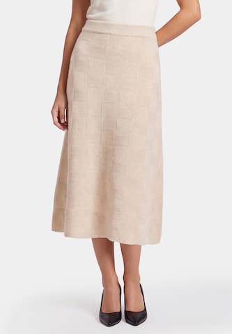 usha BLACK LABEL - Falda en beige: frente