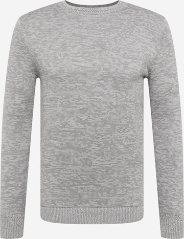 TOM TAILOR Sweater in Grey: front