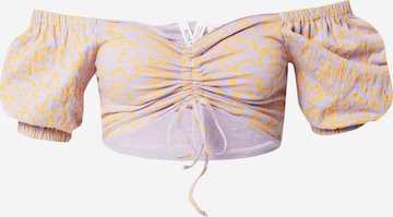 ROXY Bluzka w kolorze fioletowy: przód