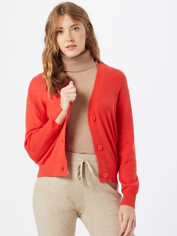 STREET ONE Strickjacke in Rot: Vorderseite